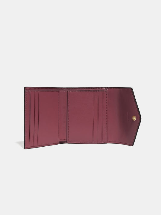 Coach-32610-Small-Wallet-In-Colorblok-Signature-Tan-Black-dalam