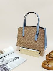 Coach 32749 Charlie Carryall 28 In Signature Canvas Tan Bluebell