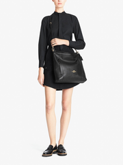 Coach-34312-Scout-Hobo-Bag-Black-Balilene-onmodel1