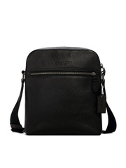 Coach-4011-Houston-Flight-Bag-Gunmetal-Black-Balilene-depan