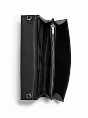 Coach 4126 Signature Deboss Chain Crossbody Black