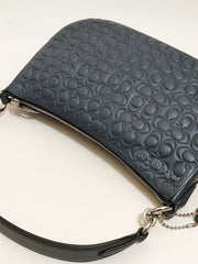 Coach 4143 Sutton Crossbody In Signature Leather Navy