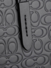 Coach 51728 Charlie Carryall In Signature Leather Black