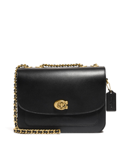 Coach-5211-Madison-Shoulder-Bag-Black-Balilene-depan