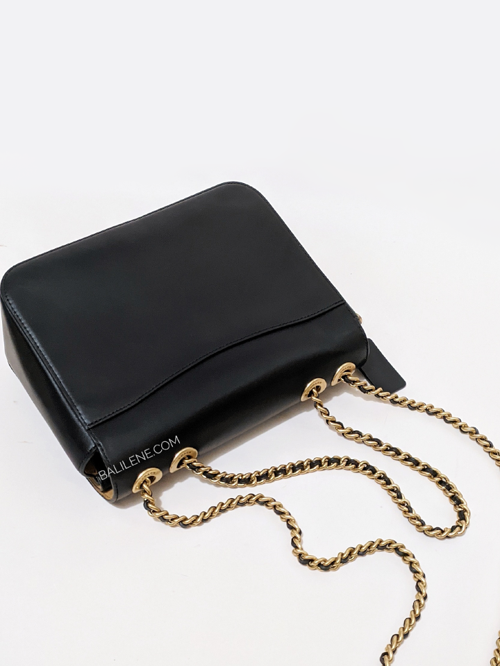 Coach-5211-Madison-Shoulder-Bag-Black-Balilene-detail-belakang