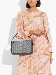 Coach 5215 Shay Crossbody In Signature Jacquard Midnight Navy