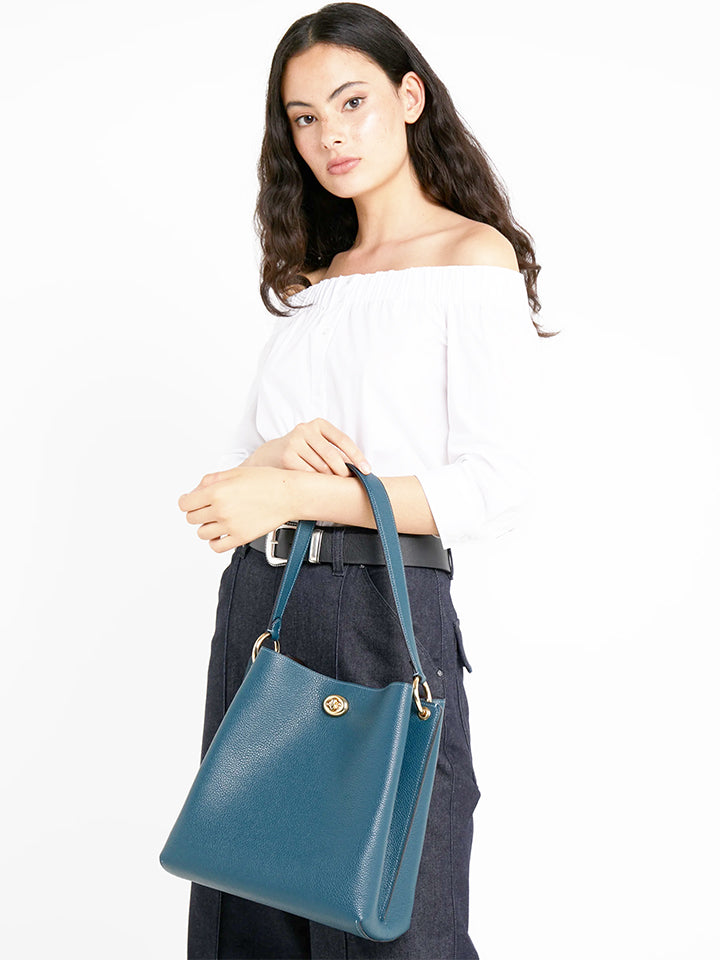 Coach-55200-Charlie-Bucket-Peacock-on-model