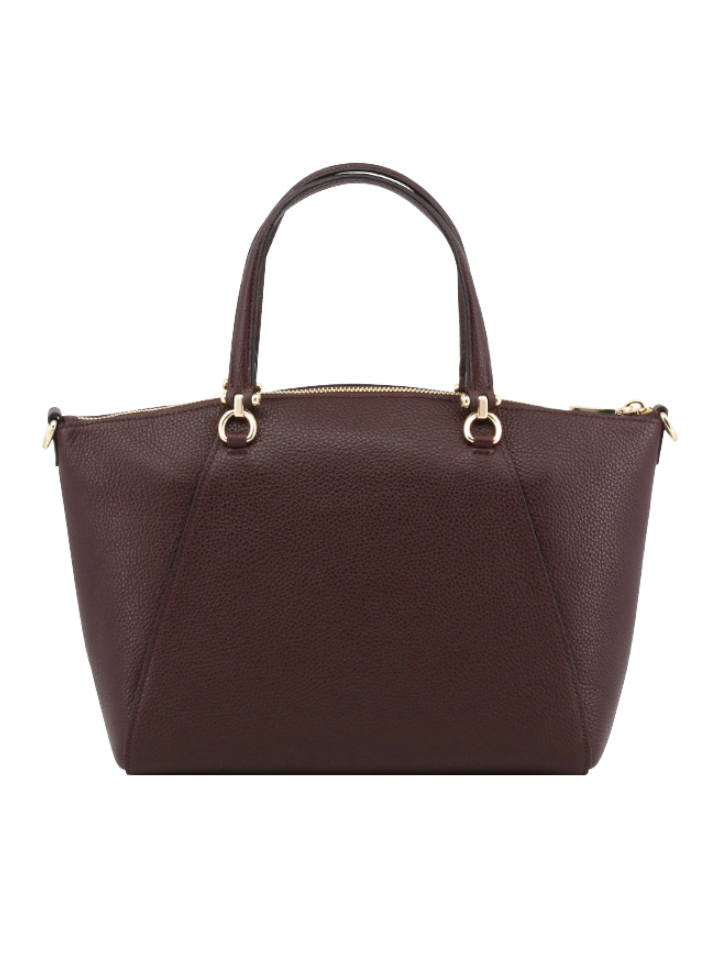 Coach prairie pebble leather satchel sale bag