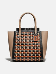Coach 616 Troupe Tote Wave Black Multi