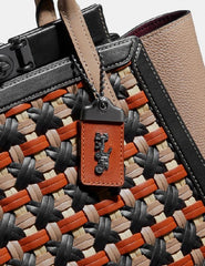 Coach 616 Troupe Tote Wave Black Multi