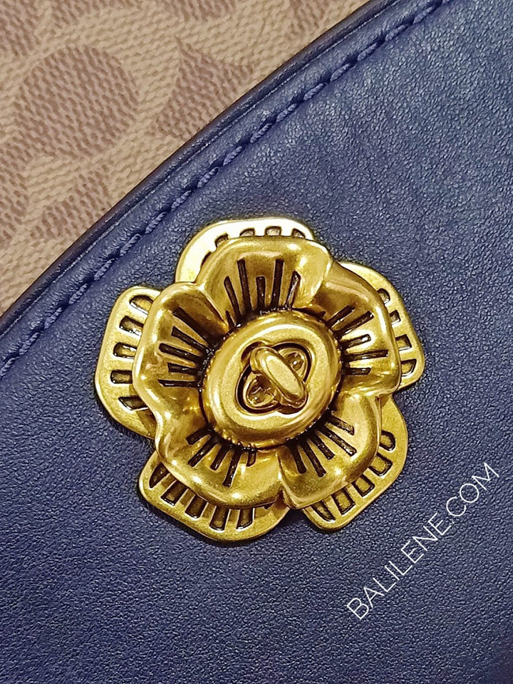 Coach-69590-Parker-Top-Handle-In-Colorblock-Signature-Canvas-Tan-Ink-Light-Peach-Balilene-detail