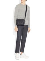 Coach-69690-Academy-Sport-Crossbody-Black-Copper-Balilene-onmodel