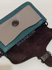 Coach Tabby Shoulder Bag 26 In Colorblock Forest Multi