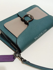 Coach Tabby Shoulder Bag 26 In Colorblock Forest Multi