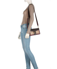 Coach Tabby Shoulder Bag 26 In Colorblock Wine Multi