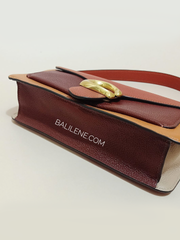 Coach Tabby Shoulder Bag 26 In Colorblock Rust Multi