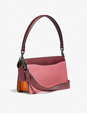 Coach Tabby Shoulder Bag 26 In Colorblock Vintage Pink Multi