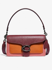 Coach Tabby Shoulder Bag 26 In Colorblock Vintage Pink Multi