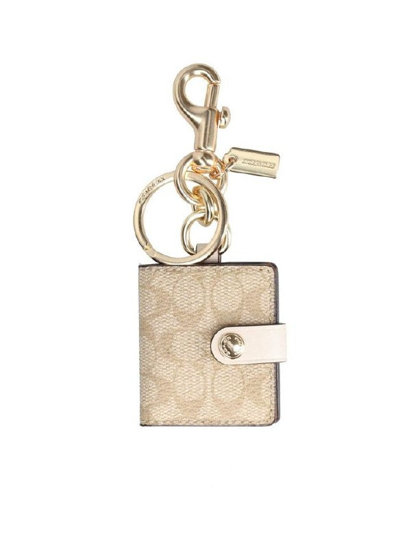 Coach-77675-FrameBag-Charm-SignatureLight-Chalk-tampak-depan