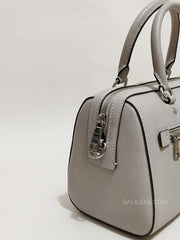 Coach 79946 Crossgrain Rowan Satchel Grey Brich