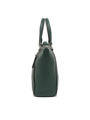 Coach 79997 Pabbled Leather Prairie Satchel Dark Ivy