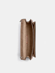 Coach 87898 Colorblock Signature Dreamer Crossbody Sand Taupe