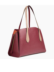Coach 89086 Lora Carryall In Colorblock Tote Bag