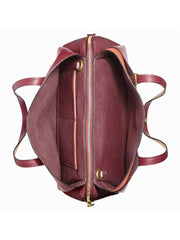 Coach 89086 Lora Carryall In Colorblock Tote Bag