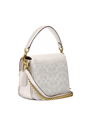 Coach 89089 Cassie Crossbody 19 In Signature Canvas Chalk