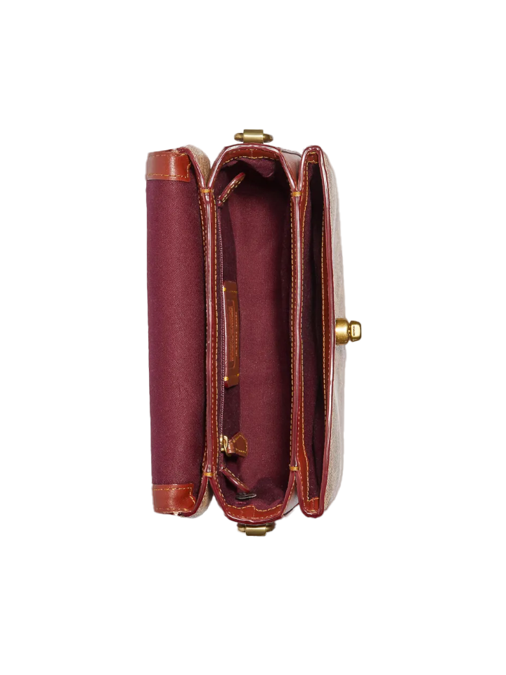Coach-89089-Cassie-Crossbody-19-In-Signature-Canvas-Tan-Rust-Balilene-dalam