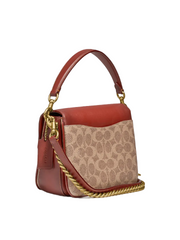 Coach-89089-Cassie-Crossbody-19-In-Signature-Canvas-Tan-Rust-Balilene-samping