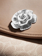 Coach 89121 Parker Top Handle In Signature Canvas Sand Taupe