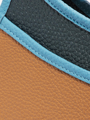 Coach 89124 Emery Crossbody 21 In Colorblock Brass/Dark Teak Multi