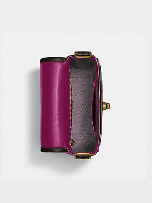 Coach 89126 Colorblock Rambler Brass Hibiscus Multi