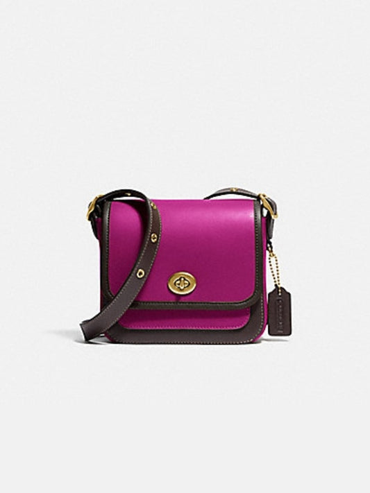 Coach 89126 Colorblock Rambler Brass Hibiscus Multi