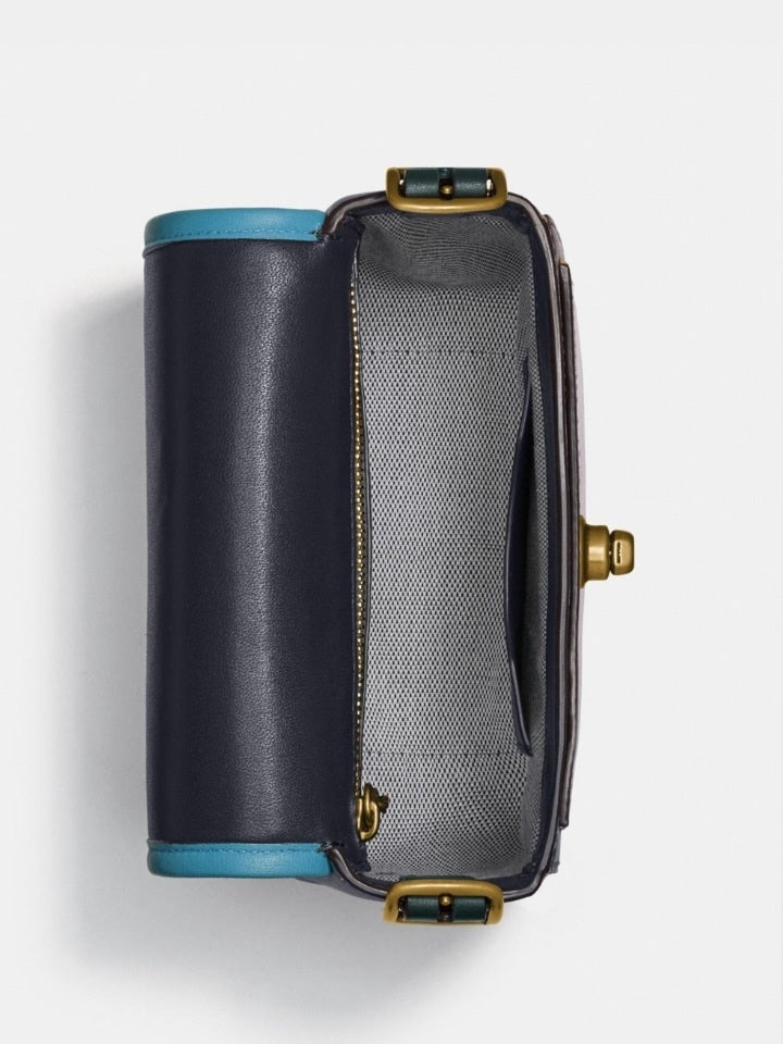 Rambler crossbody 16 online with varsity stripe