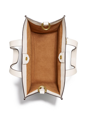 Coach 89143 Field Tote With Horse And Carriage Print Chalk Taupe