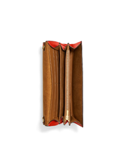 Coach 89364 Tabby Chain Clutch Red Orange