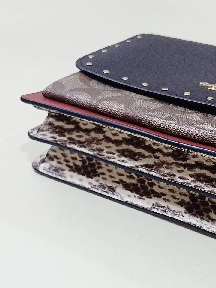 Coach-90400-Klare-Crossbody-In-Signature-Canvas-With-Rivets-Khaki-Multi-Balilene-detail-bawah