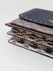 Coach-90400-Klare-Crossbody-In-Signature-Canvas-With-Rivets-Khaki-Multi-Balilene-detail-bawah