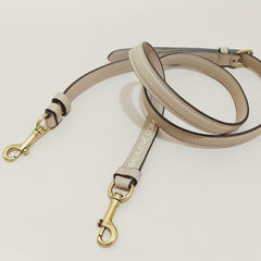 Coach 91025 Jade Shoulder Bag Leather Whipstitch Taupe