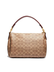 Coach 93847 Shay Crossbody In Signature Canvas Tan Rust