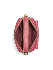 Coach C0695 Willow Camera Bag In Colorblock Rouge Multi