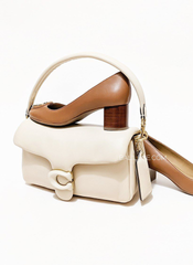 Coach Pillow Tabby Shoulder Bag 26 Ivory