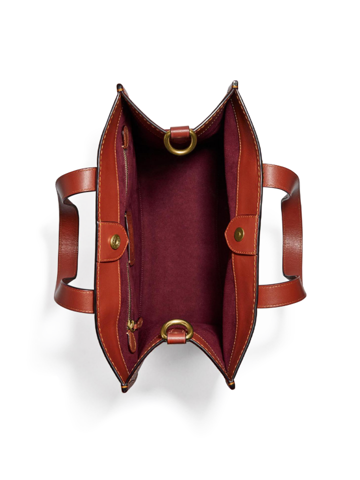 Coach tan tote bag hot sale