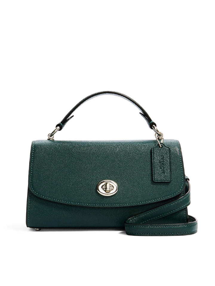 Coach-C1802-Tilly-Satchel-23-Crossbody-Dark-Ivy-Balilene-depan