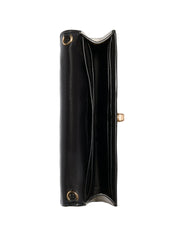 Coach C1910 Signature Blocking Envelope Wallet Chain Khaki Brown Multi