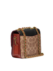 Coach-C2462-Madison-Shoulder-Bag-16-In-Signature-Canvas-With-Rivets-Balilene-samping