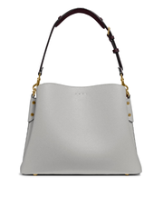 Coach C2590 Willow Shoulder Bag In Colorblock Dove Grey Multi