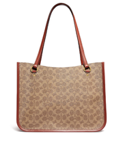 Coach-C2591-Tyler-Carryall-In-Signature-Canvas-Tan-Rust-Balilene-belakang